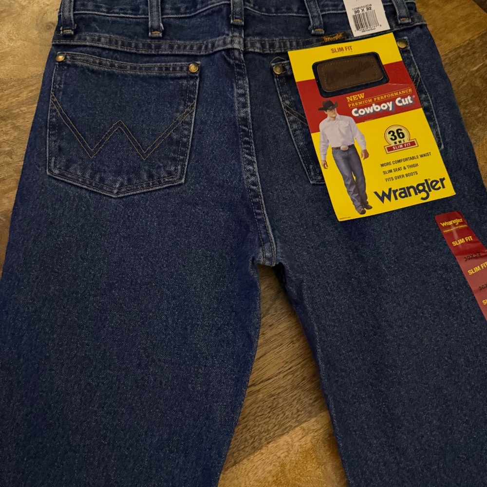 Wranglers  cowboy cut